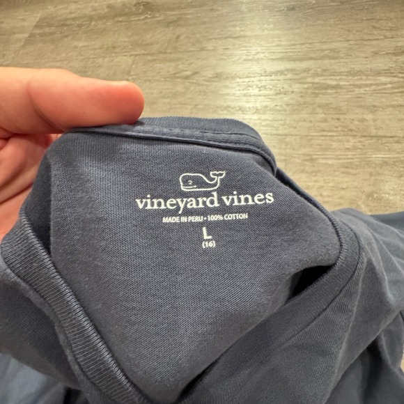 Vineyard Vines Shirt Youth Large Blue Whale Graphic Long Sleeve Sellout ‎ 16 - Picture 4 of 8
